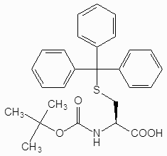 Boc-cys (trt) -oh [cas no . 21947-98-8]