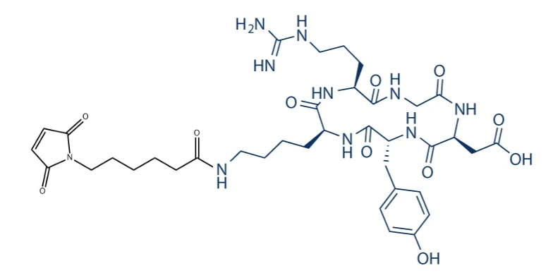 structure of cycloRGDyKMal1